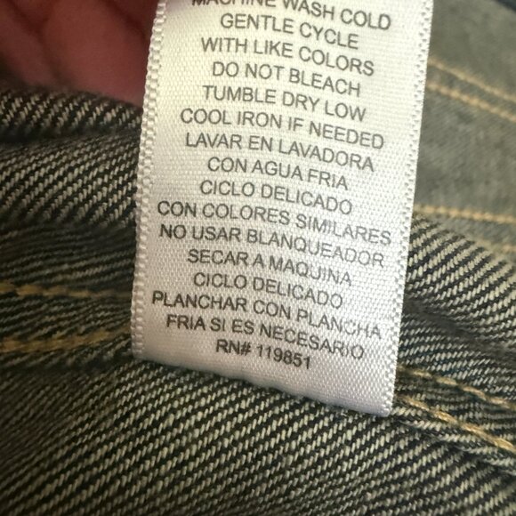 Billy Blues 100% Cotton Jean Jacket - Picture 5 of 6